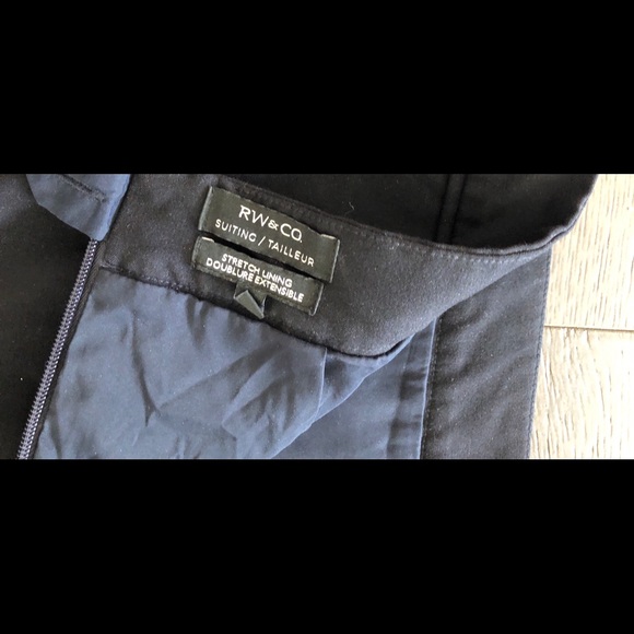 RW&CO women’s pencil navy skirt sz 10 NWT - Picture 11 of 13